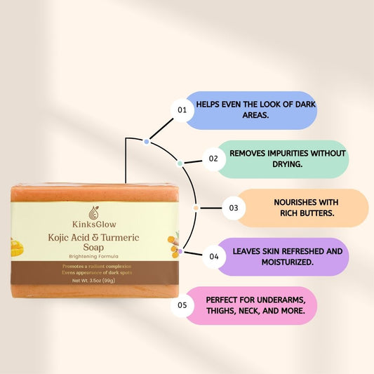 Kojic Acid & Turmeric Soap